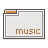 Folder My Music Icon